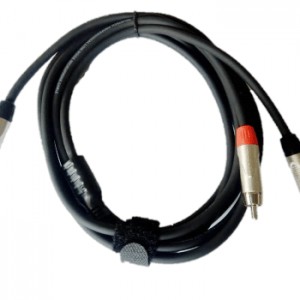 Double RCA to Stereo Mini Jack-0. Tourtech - Mini Jack Audio Cable and Leads