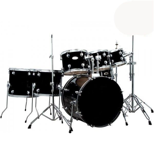 Shop and Buy Mapex Tornado 7-Piece 22 Fusion Burgundy Drum Kit on Irukka