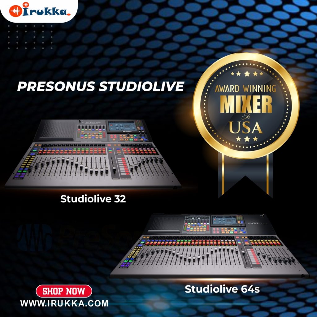 presonus studiolive series mixing console