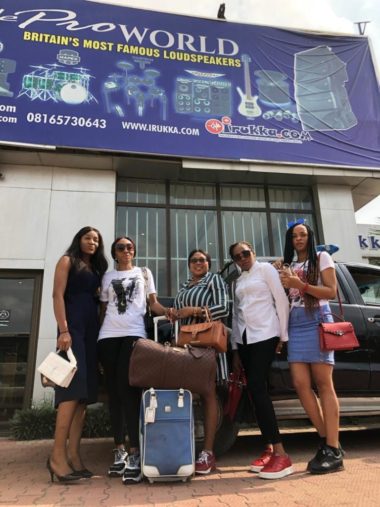 Port-Harcourt Branch Opening Departure - Cute and Sexy Ladies