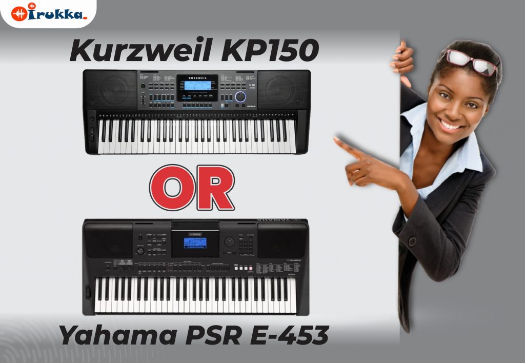 Kurzweil KP 150 VS Yahama PSR E-453