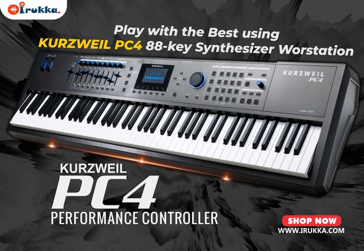 Play With The Best Using The Kurzweil PC4 88-Key Synthesizer Workstation