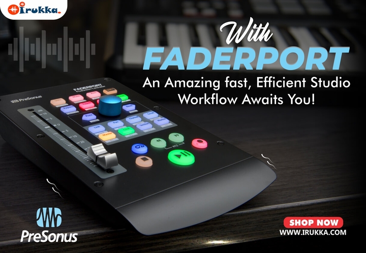 With FaderPort An Amazingly Fast, Efficient Studio Workflow Awaits You!