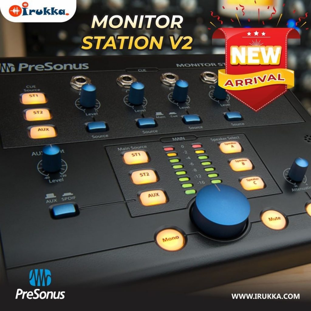PreSonus Monitor Station V2 Studio Monitor is Now in Stock