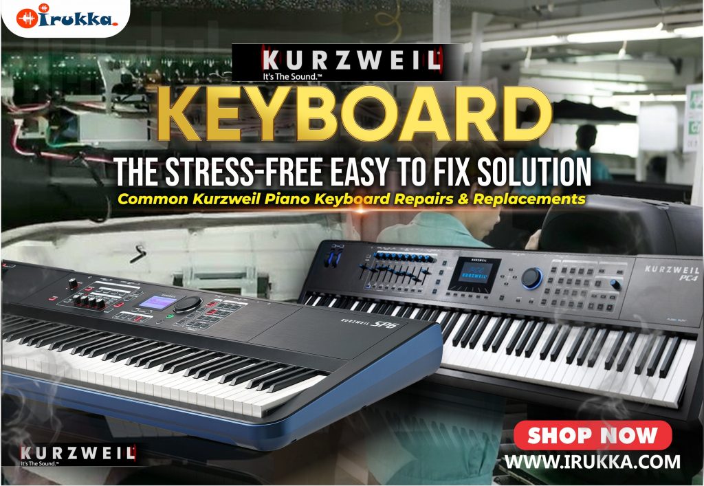 Common Kurzweil Piano Keyboard Repairs & Replacements