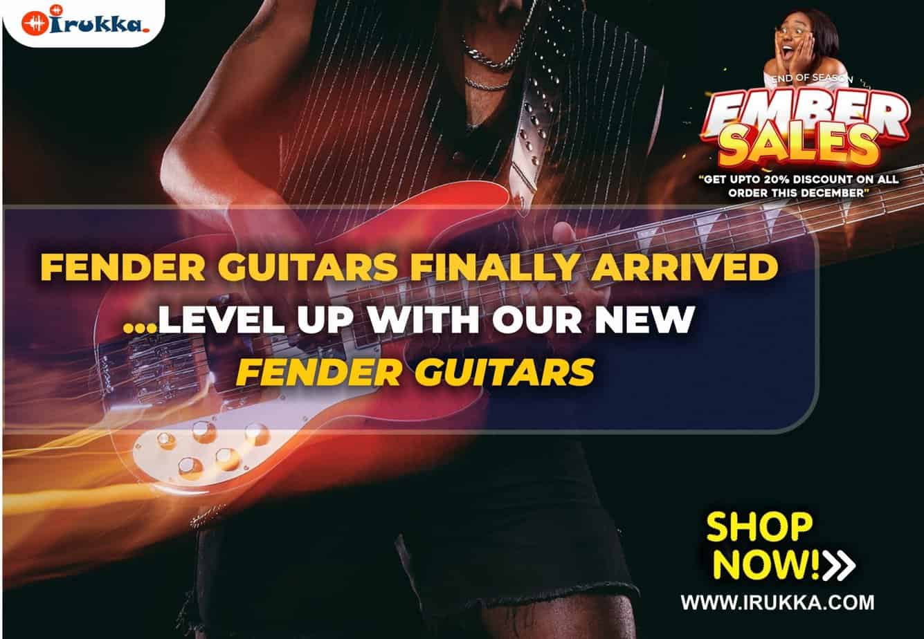 Level up With Our New Fender Guitars! Prices of Fender Guitars