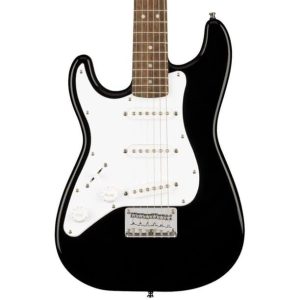FENDER SQUIRE SQ MM STRAT HT- LEAD GUITAR BLACK & RED
