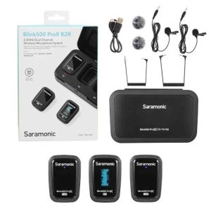 Saramonic Blink500 ProX B2R Lapel Mic Body Mic full