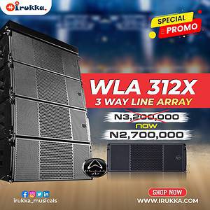 Wharfedale WLA-312X 3 Way Line Array Speaker Promo Design and Price