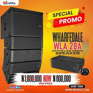 Wharfedale WLA-28A Active Line Array Speaker Promo Design