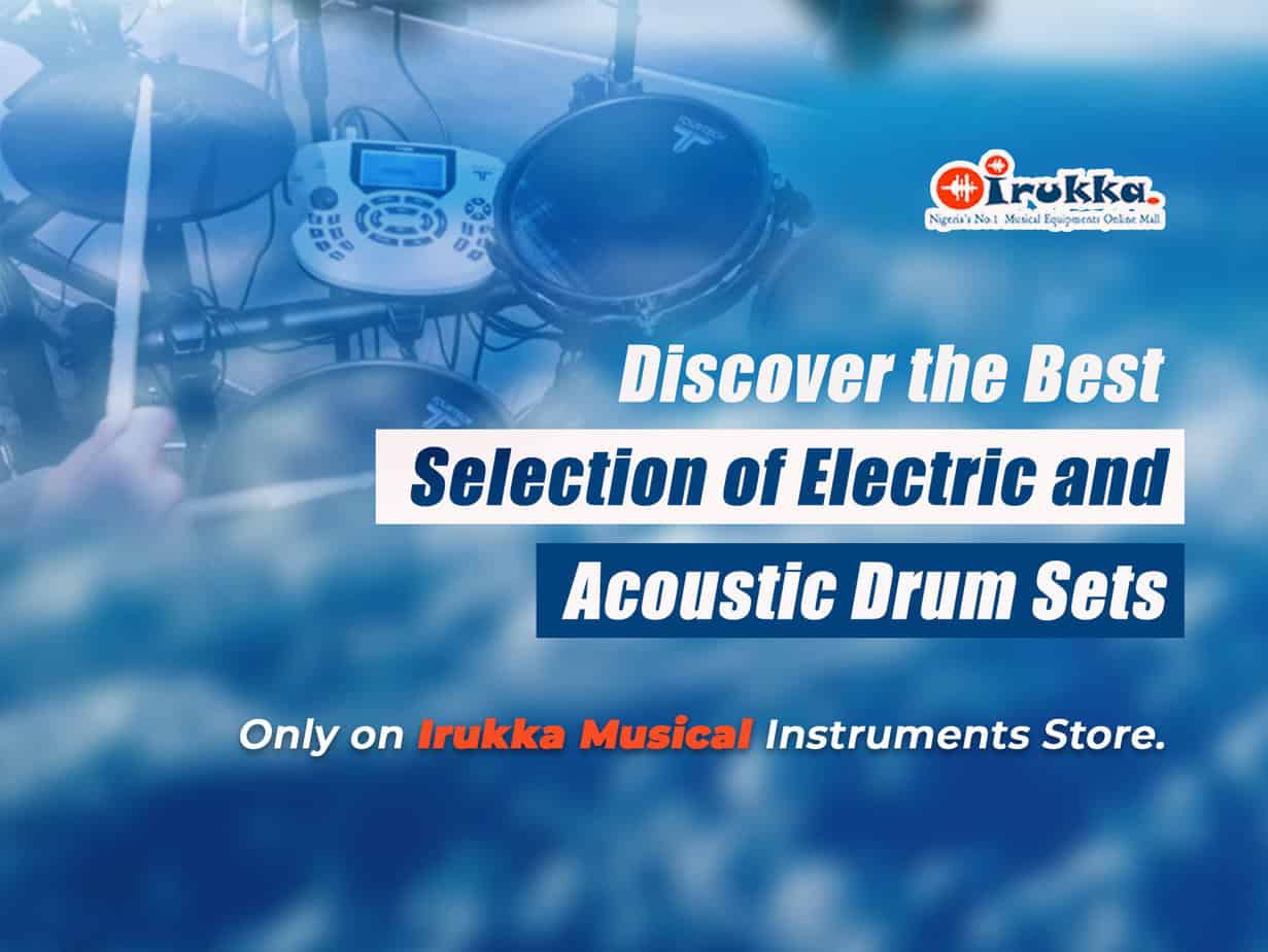 Discover the Best Selection of Electric and Acoustic Drum Sets