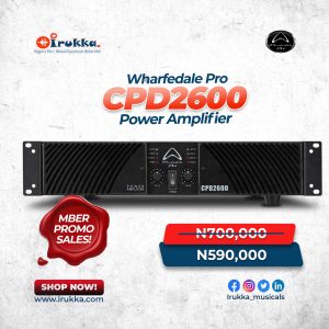 wharfedale pro cpd 2600 power amp