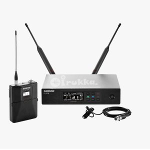 Shure QLXD14150C Lapel Mic bodypack with receiver