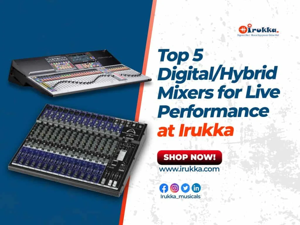 Blog banner Top 5 Digital Mixers in 2025