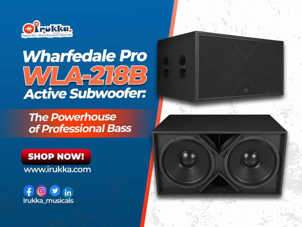 Wharfedale WLA-218B Active Subwoofer