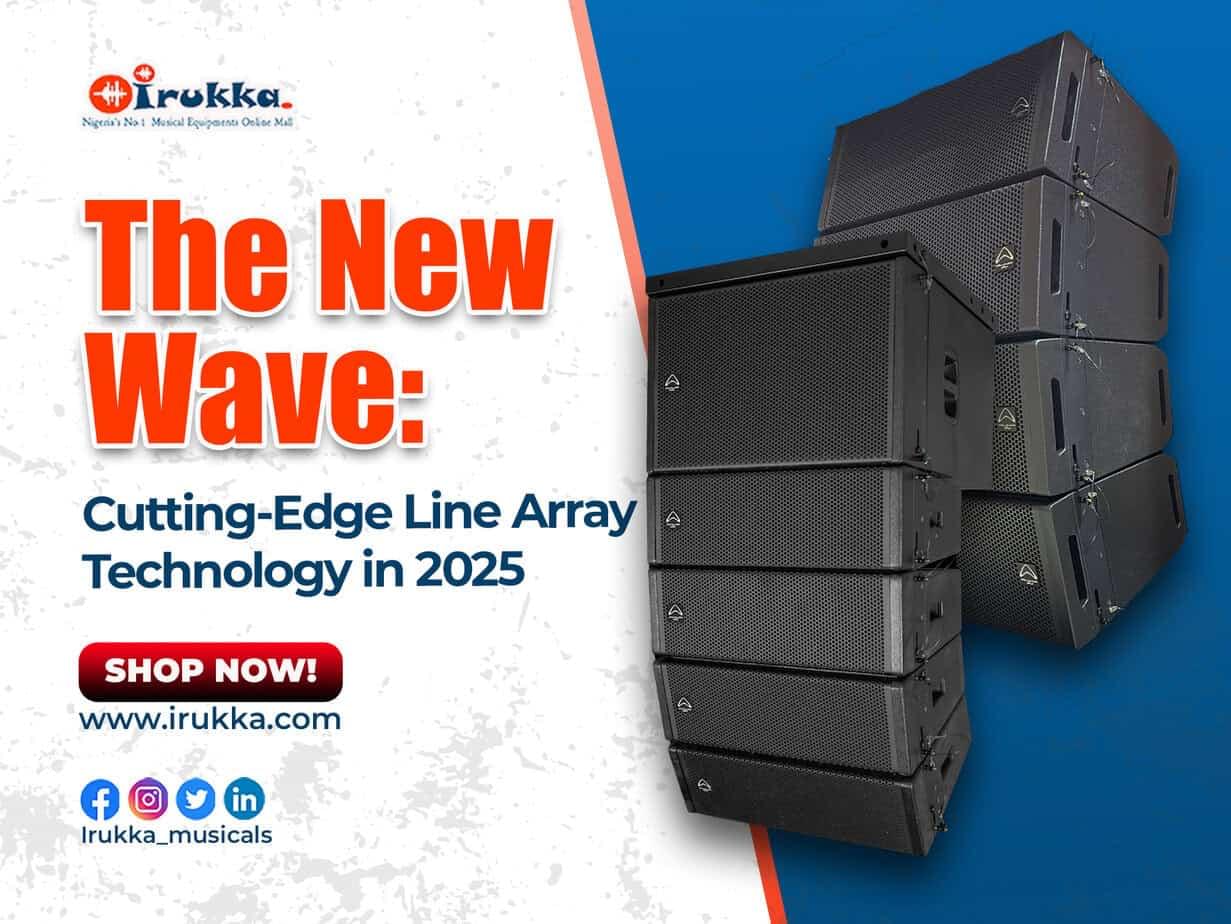 Blog banner the new era - cutting edge line array technology in 2025