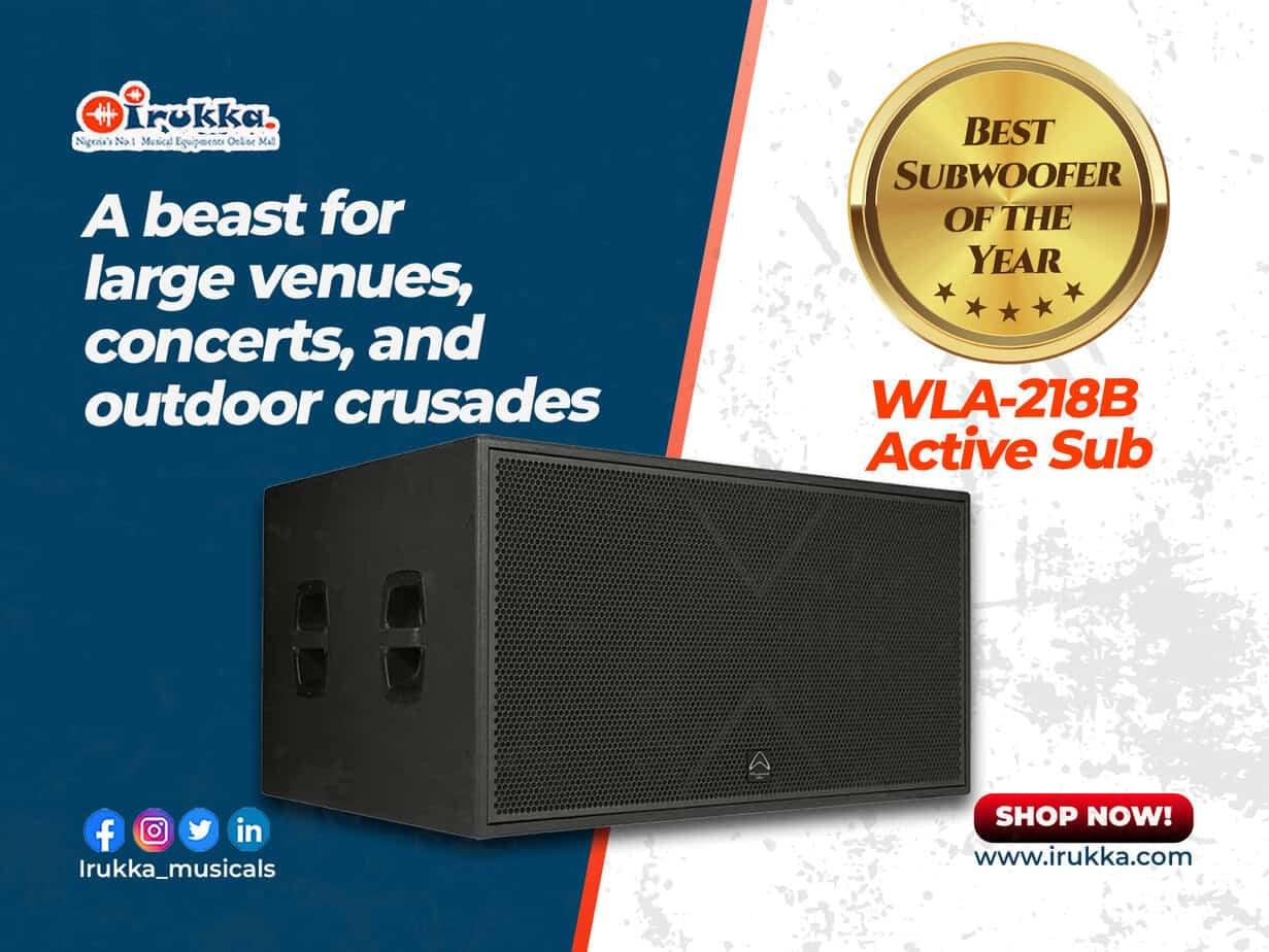 Best Subwoofer of the Year – Wharfedale WLA-218B Active Sub