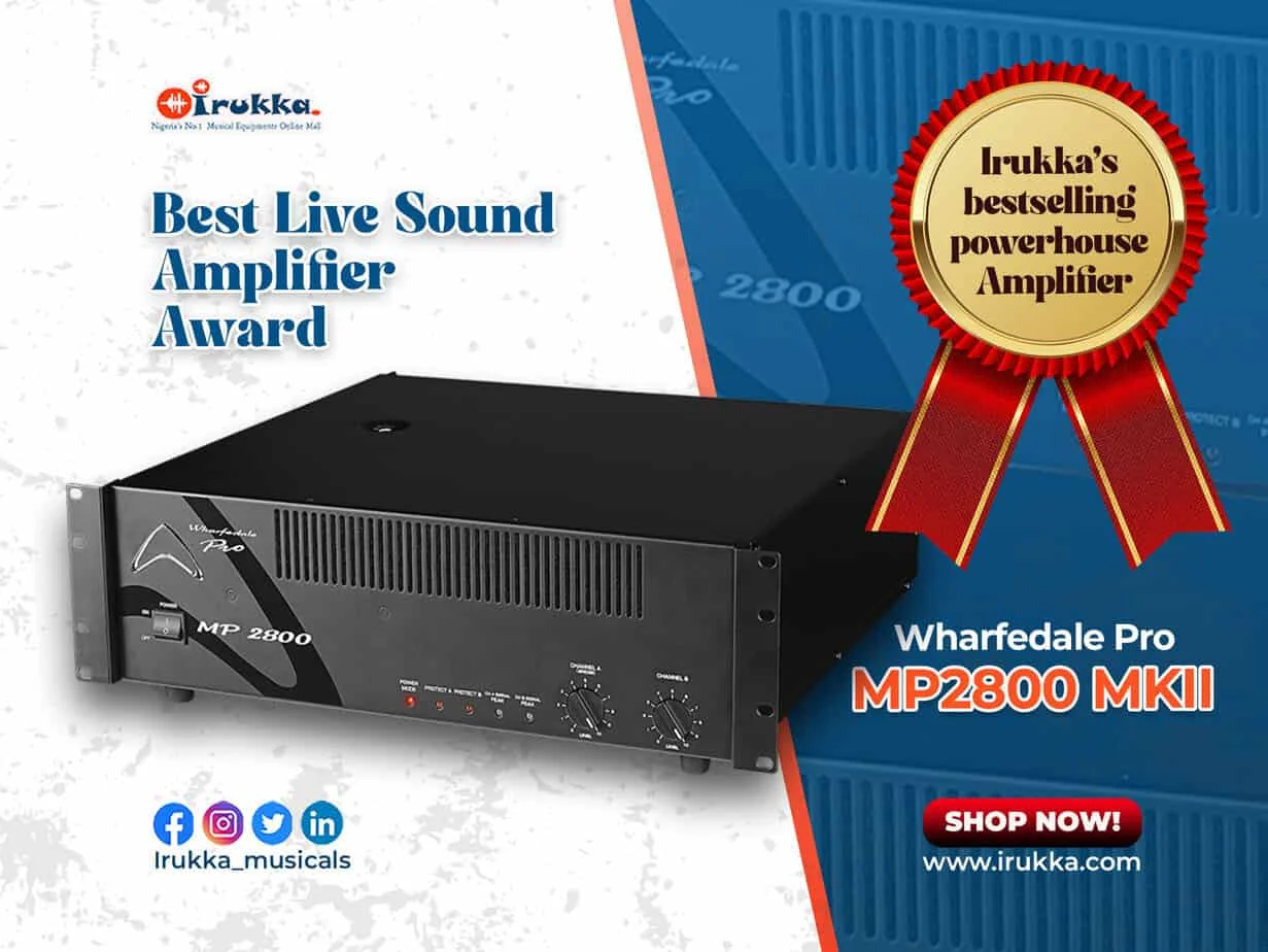 Best Live Sound Amplifier – Wharfedale MP2800 MKII